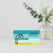Zuhause-Plug-Schaltung für kreativen Elektro Visitenkarte (Stehend Vorderseite)