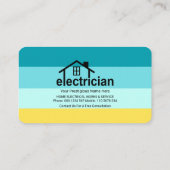 Zuhause-Plug-Schaltung für kreativen Elektro Visitenkarte (Rückseite)