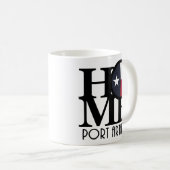 ZUHAUSE Port Arthur Texas 11oz Kaffeetasse (VorderseiteRechts)
