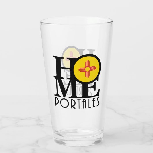 ZUHAUSE Portales Glas (Rückseite)