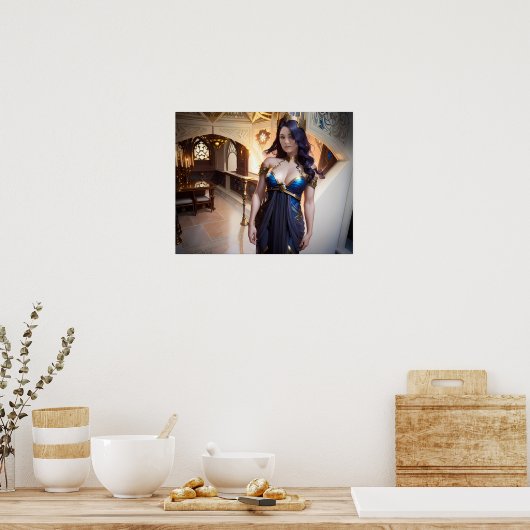 Zuhause Poster (Küche)