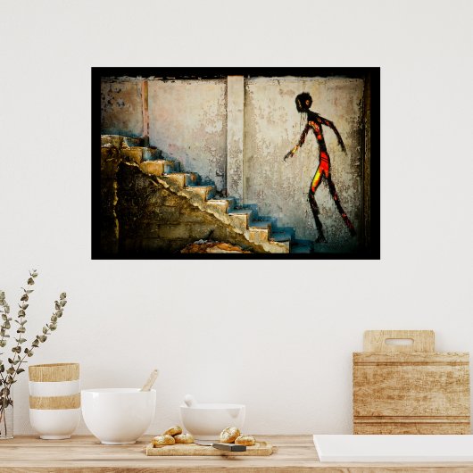 Zuhause Poster (Küche)