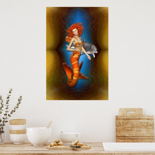 Zuhause Poster (Küche)