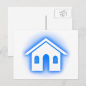 Zuhause Postkarte (Vorne/Hinten)