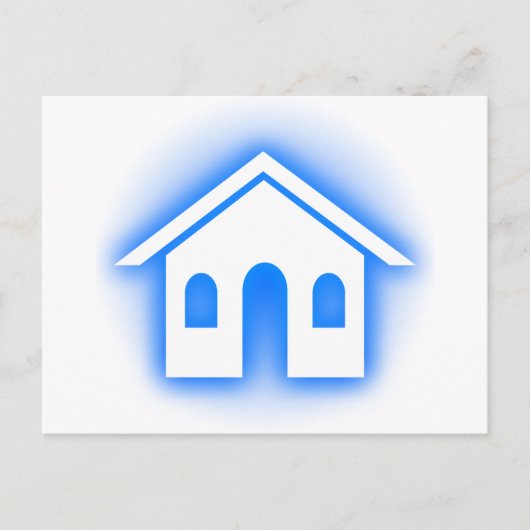 Zuhause Postkarte (Vorderseite)