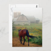 Zuhause Postkarte (Vorne/Hinten)