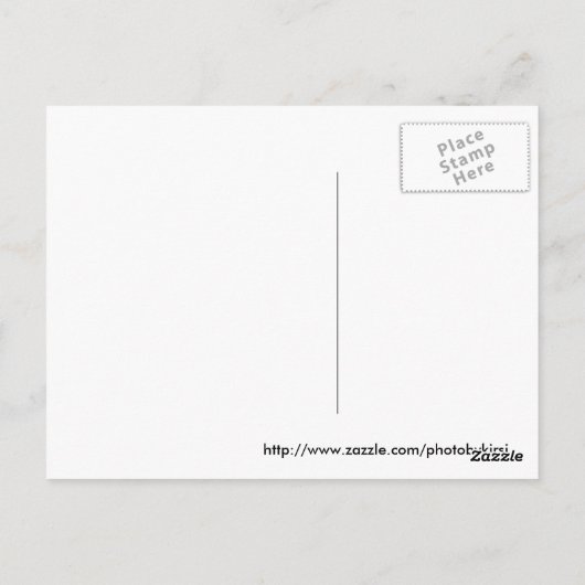 Zuhause Postkarte (Rückseite)