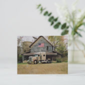 Zuhause Postkarte (Stehend Vorderseite)