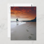 Zuhause Postkarte (Vorne/Hinten)