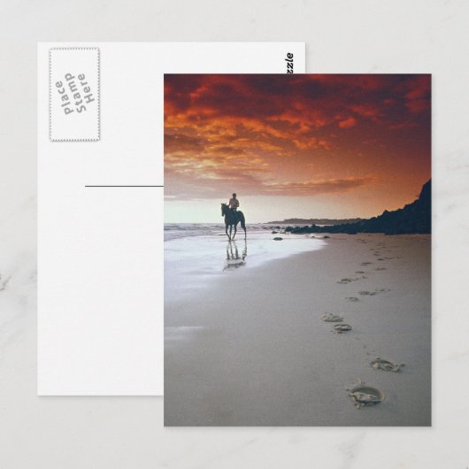 Zuhause Postkarte (Vorne/Hinten)