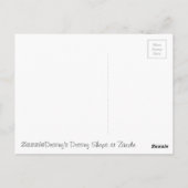 Zuhause Postkarte (Rückseite)