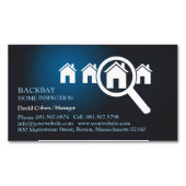 Zuhause-Prüfung Magnetische Visitenkarte (Vorderseite)