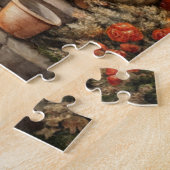 Zuhause Puzzle im Herbst (Seite)