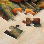 Zuhause Puzzle im Herbst (Seite)