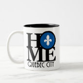 ZUHAUSE Quebec City 11oz Zweifarbige Tasse (Links)