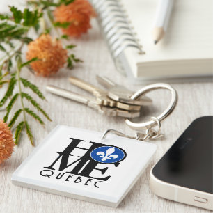 ZUHAUSE Quebec Schlüsselanhänger