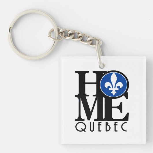 ZUHAUSE Quebec Schlüsselanhänger (Vorderseite)