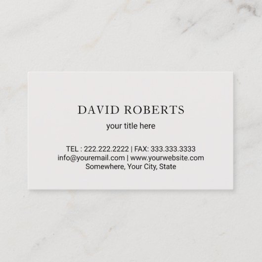 Zuhause Real Anwesen Inspection Modern Gold Border Visitenkarte (Rückseite)