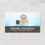 Zuhause | Real Anwesen Visitenkarte (Vorderseite)