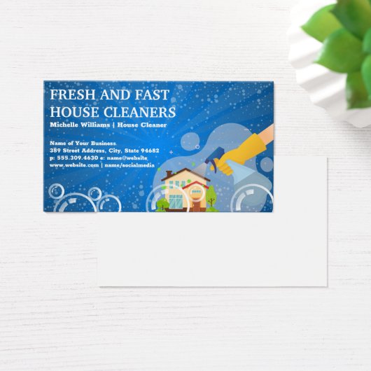 Zuhause-ReinigSpray | Seifenblasen (Schreibtisch)