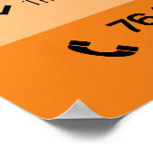 Zuhause-Reinigungs-Services-Kundenposter Poster (Ecke)