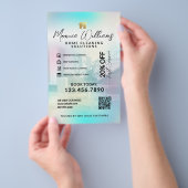 Zuhause-Reinigungsservice Moderner Flyer (Handgriff)