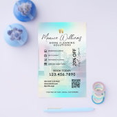 Zuhause-Reinigungsservice Moderner Flyer (Einzeln)