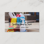 Zuhause Reinigungsservice Visitenkarten Hausreinig Visitenkarte (Vorderseite)