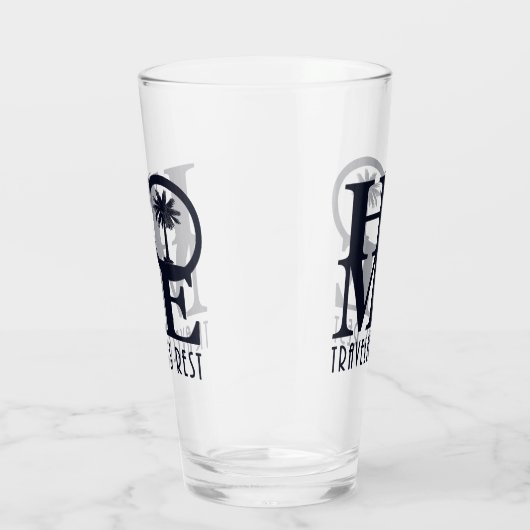 ZUHAUSE Reisende Erholung Glas (Rechts)