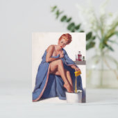 Zuhause Remedy Button Up Postkarte (Stehend Vorderseite)