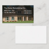 Zuhause Remodeling Services Modernes Design Visitenkarte (Vorne/Hinten)