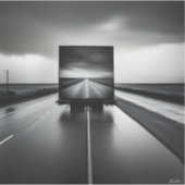 Zuhause-Removable Vinyl Aufkleber (Vorderseite)