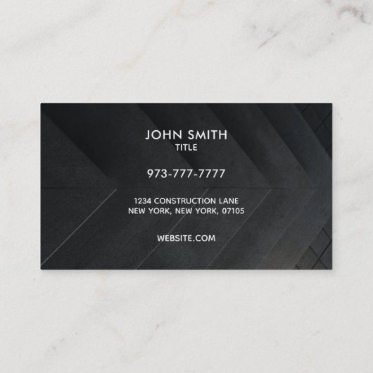 Zuhause Renovation Business Card Visitenkarte (Rückseite)