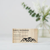 Zuhause-Renovierung | Generalunternehmer Visitenkarte (Stehend Vorderseite)