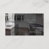 Zuhause-Renovierung und -Umleitung Visitenkarte (Rückseite)