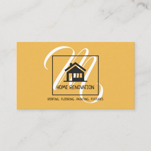 Zuhause-Renovierung Visitenkarte (Vorderseite)
