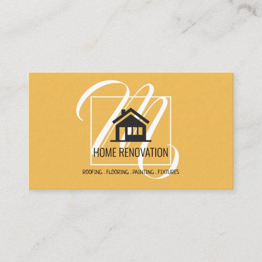 Zuhause-Renovierung Visitenkarte (Vorderseite)