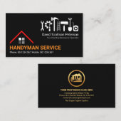 Zuhause-Renovierung von Werkzeugen für kreative Da Visitenkarte (Vorne/Hinten)