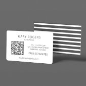 Zuhause Repair Handyman QR-Code Visitenkarte