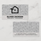 Zuhause-Reparatur | Background Visitenkarte (Vorne/Hinten)