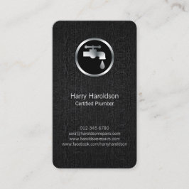 Zuhause-Reparatur des Klempnerklecks Visitenkarte