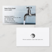 Zuhause-Reparatur des Klempnerklecks Visitenkarte (Vorne/Hinten)