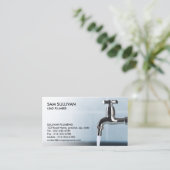 Zuhause-Reparatur des Klempnerklecks Visitenkarte (Stehend Vorderseite)