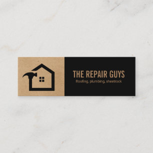 Zuhause-Reparatur Handyman Bau Mini Visitenkarte