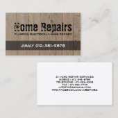 Zuhause Reparatur Handyman-Visitenkarte Visitenkarte (Vorne/Hinten)