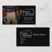 Zuhause-Reparatur-Heimwerker Visitenkarte (Vorne/Hinten)