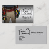 Zuhause-Reparatur-Heimwerker Visitenkarte (Vorne/Hinten)