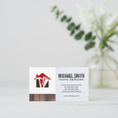 Zuhause-Reparatur | Verwaltung von Vermögenswerten Visitenkarte (Stehend Vorderseite)