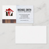 Zuhause-Reparatur | Verwaltung von Vermögenswerten Visitenkarte (Vorne/Hinten)