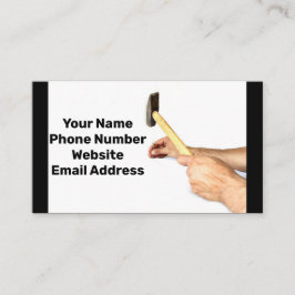 Zuhause-Reparatur Visitenkarte